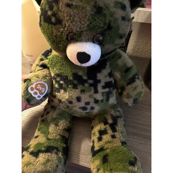Build A Bear‎ camo bear - Picture 1 of 3